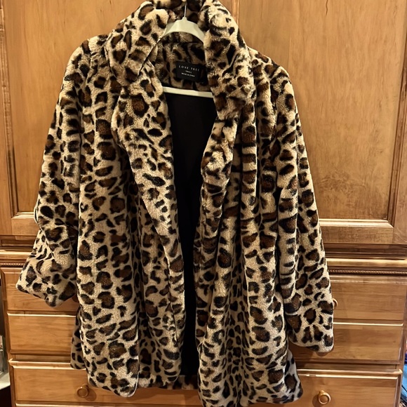 Apricot Lane Jackets & Coats Cheetah Furry Jacket Poshmark
